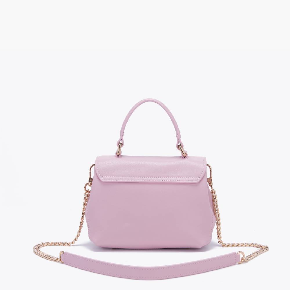 La Carrie BORSA A MANO LOGO ROSA Fino Al -60%