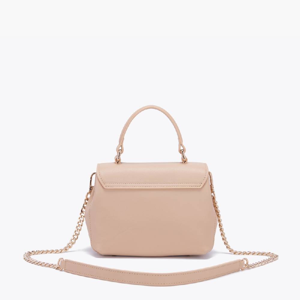 La Carrie BORSA A MANO LOGO CAPPUCCINO Saldi