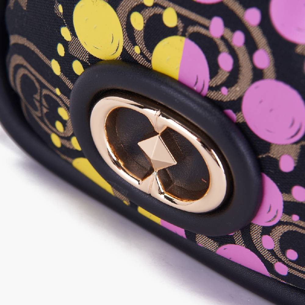 La Carrie SECCHIELLO MONOGRAM NERO Sconto