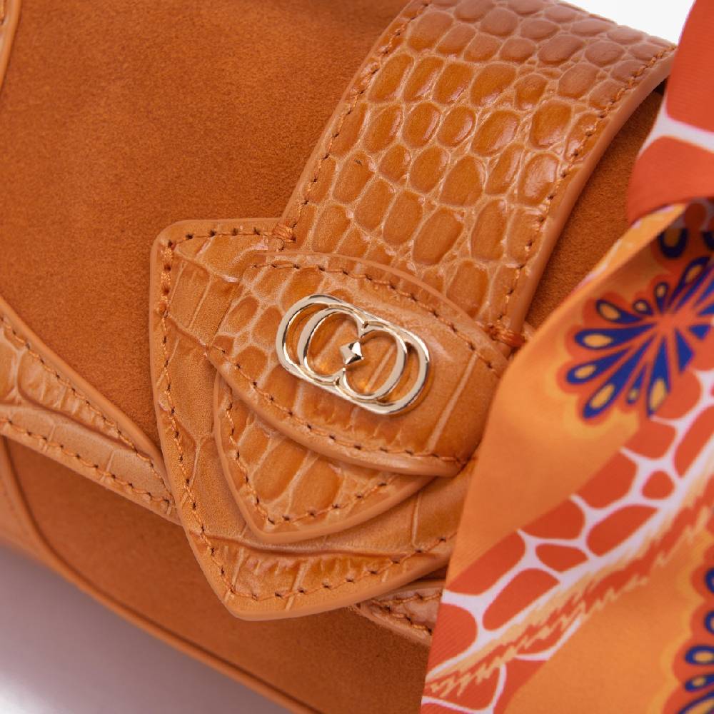 La Carrie MINI BORSA A MANO TEMPEST ARANCIONE Negozio