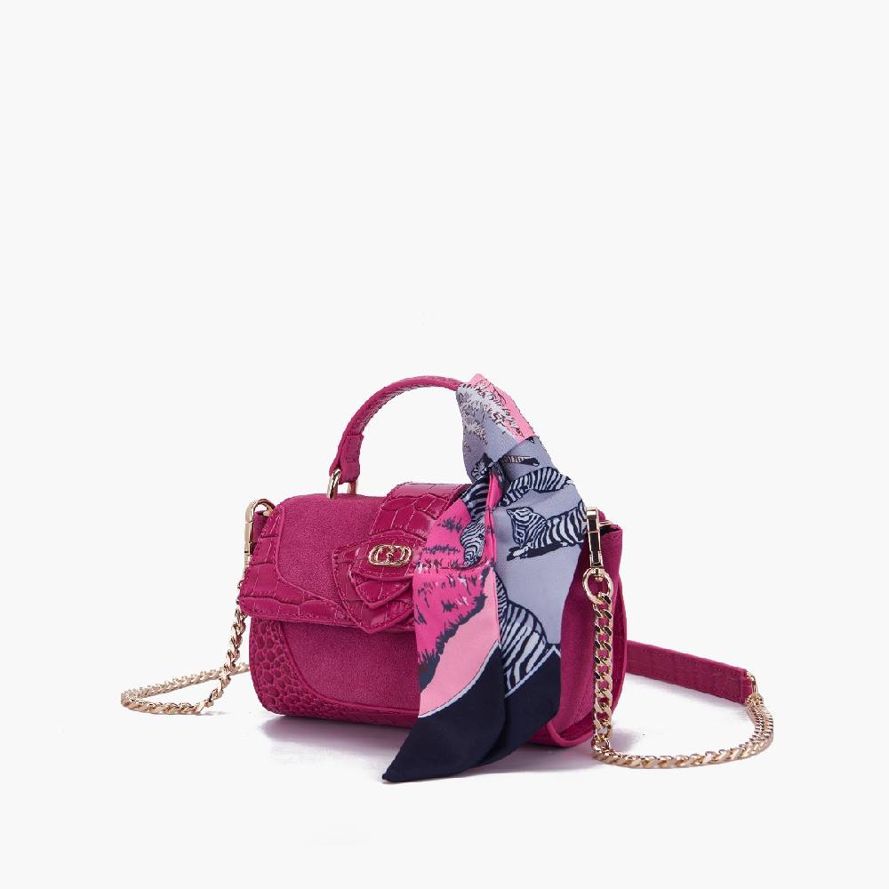 La Carrie MINI BORSA A MANO TEMPEST CAMELIA In Saldo