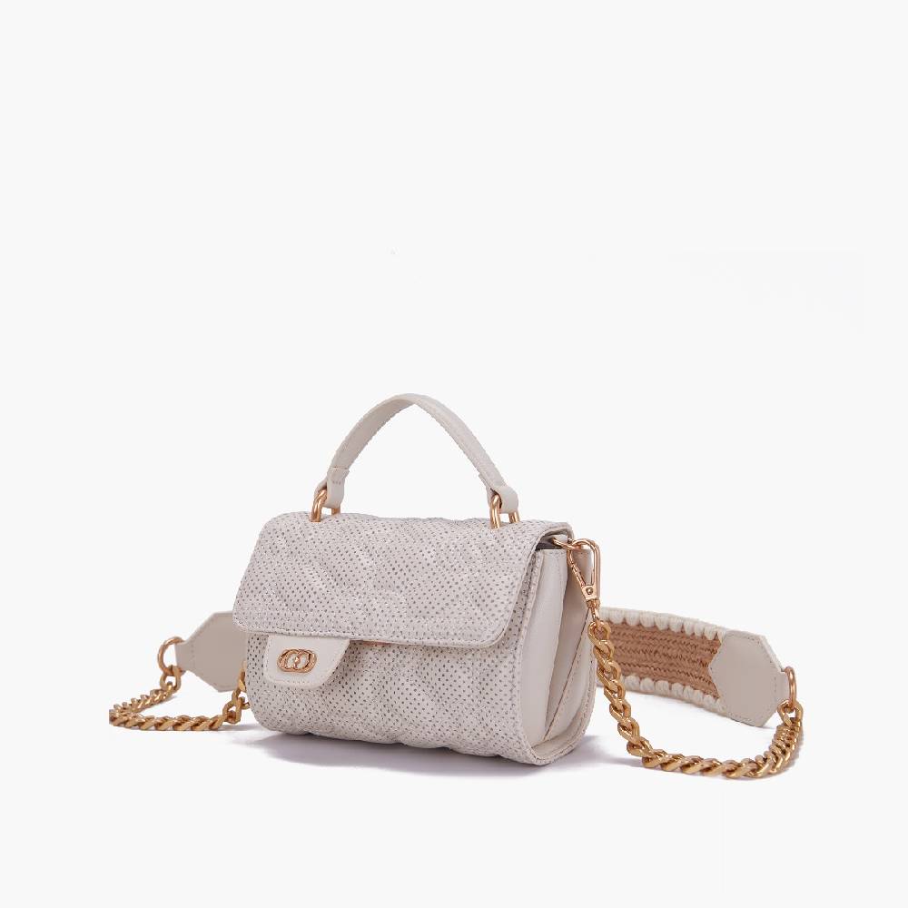 La Carrie MINI BORSA A MANO TOUCHY IVORY 2025