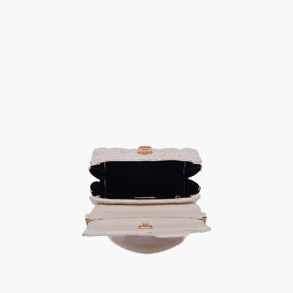 La Carrie MINI BORSA A MANO TOUCHY IVORY 2025