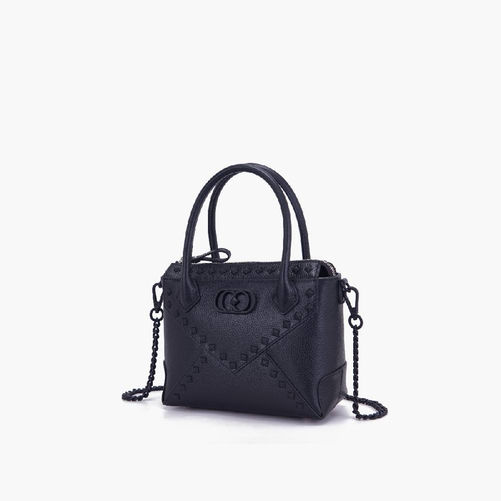 La Carrie MINI BORSA A MANO FRIVOLOUS NERA Qualità Garantita