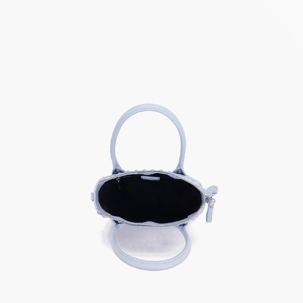 La Carrie MINI BORSA A MANO FRIVOLOUS IVORY SKY Negozi Online