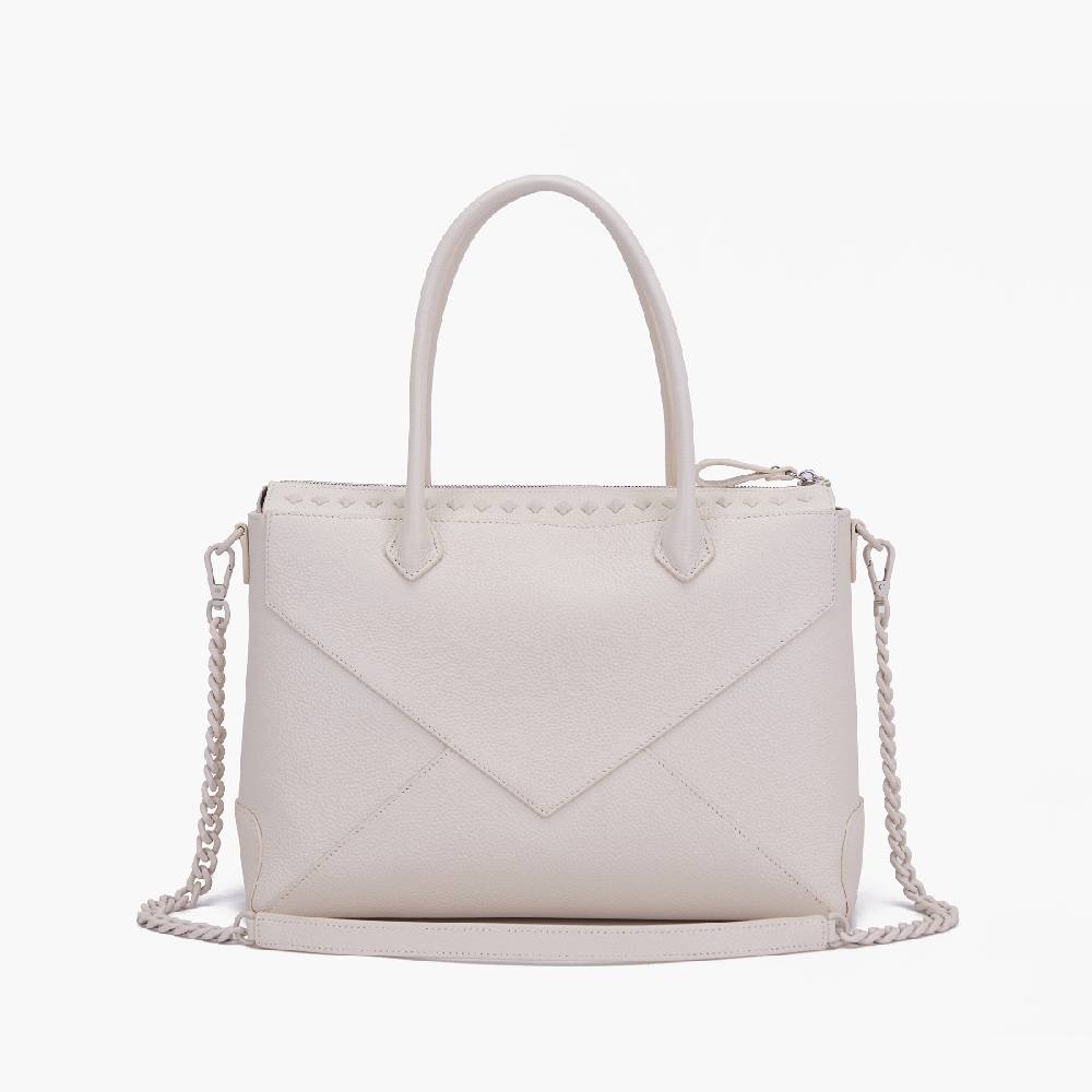 La Carrie BORSA A MANO FRIVOLOUS IVORY Sottocosto