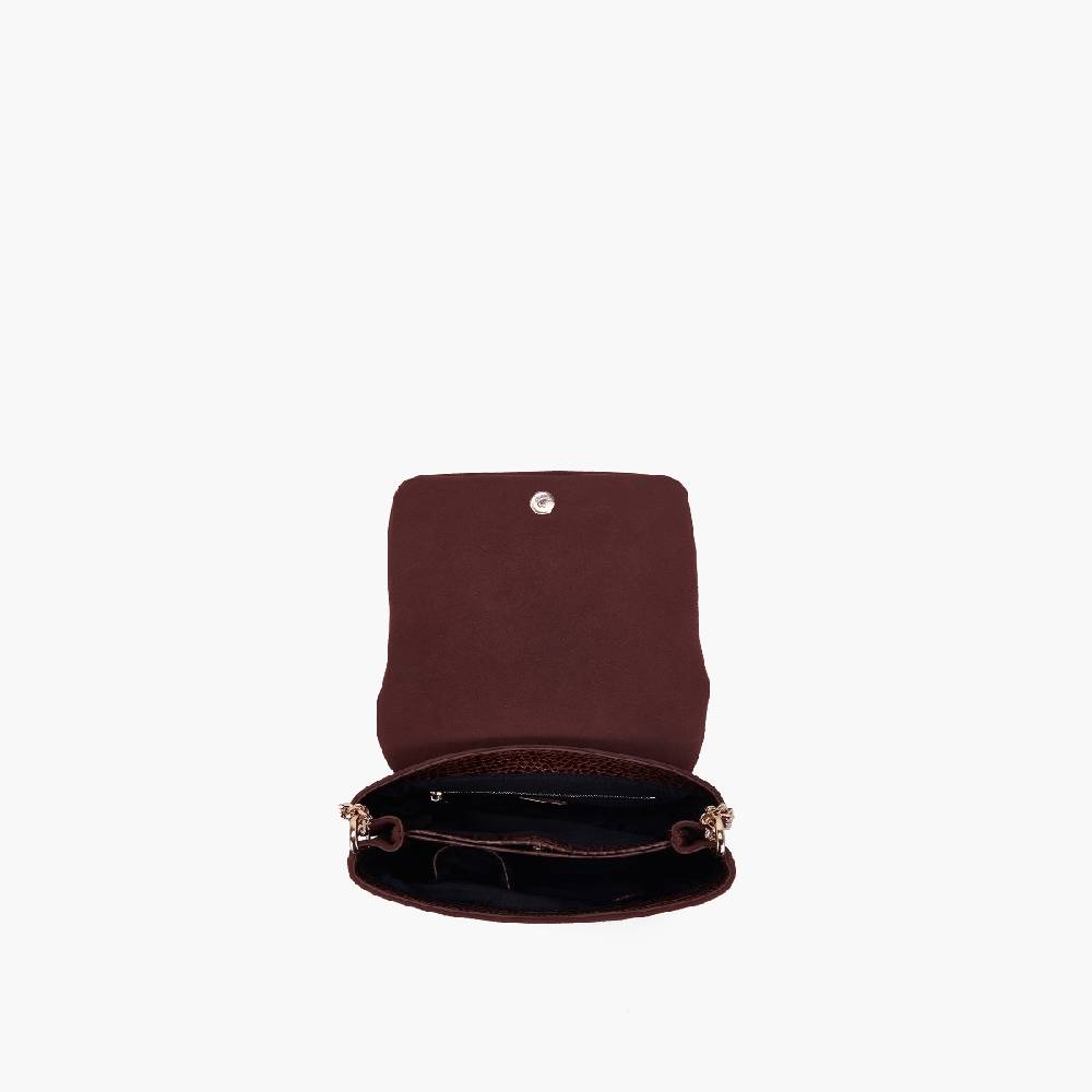 La Carrie BORSA A SPALLA TEMPEST BROWN Sconto