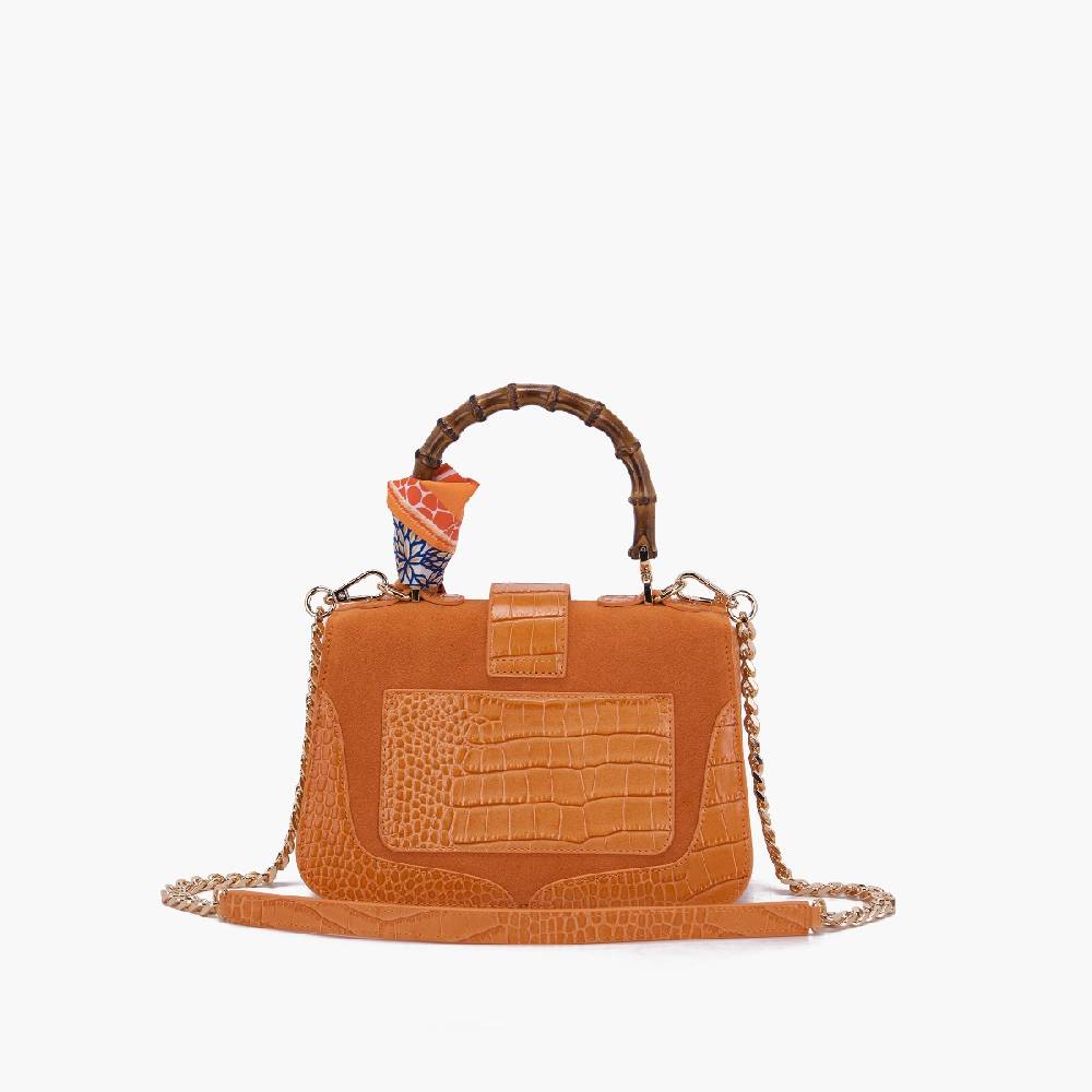 La Carrie BORSA A MANO TEMPEST ARANCIONE Saldi