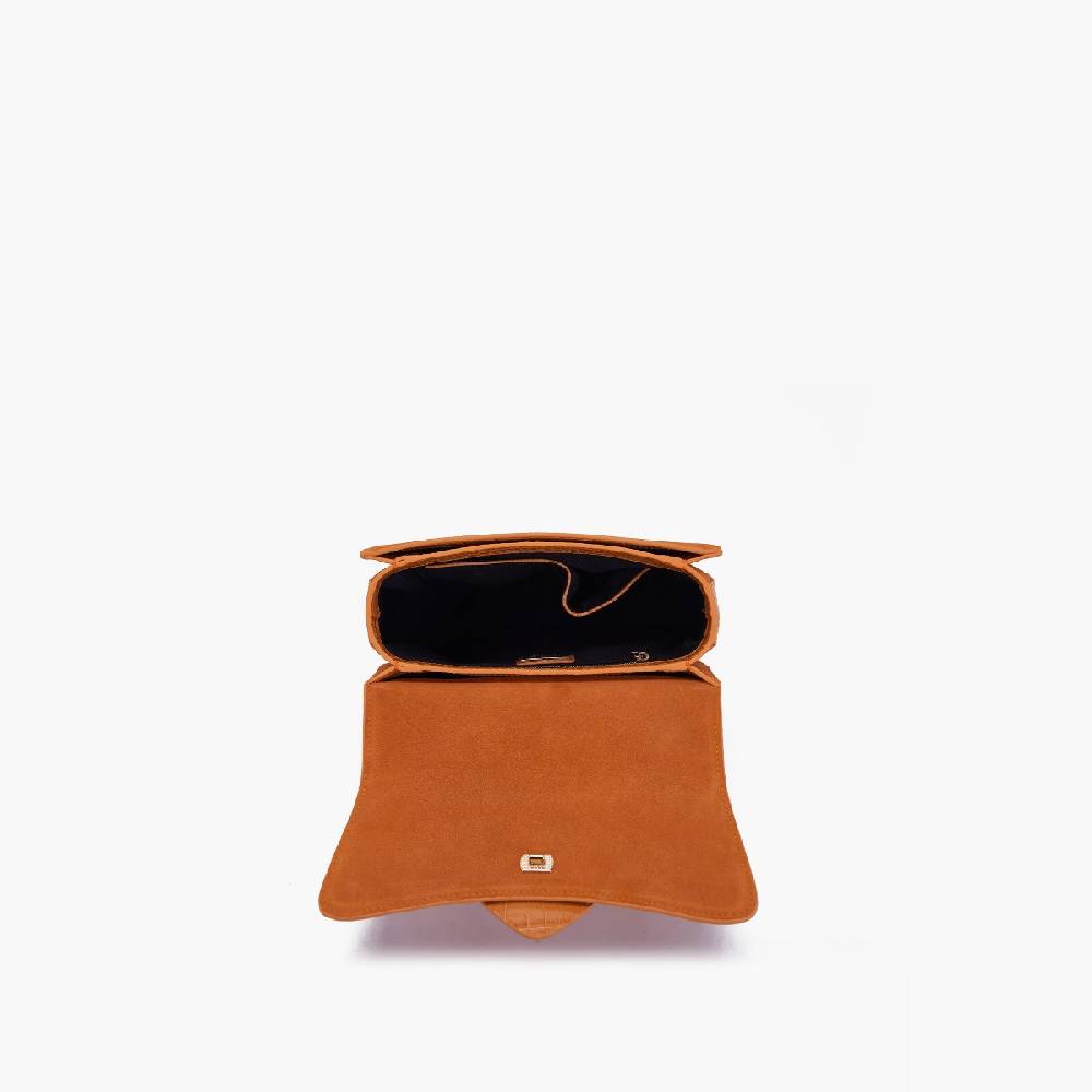 La Carrie BORSA A MANO TEMPEST ARANCIONE Saldi