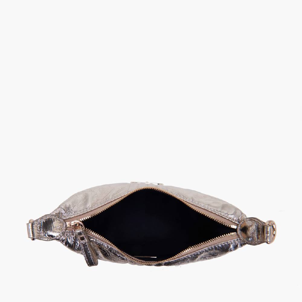 La Carrie MINI BORSA A SPALLA SHINY GOLD Saldi Di Fabbrica