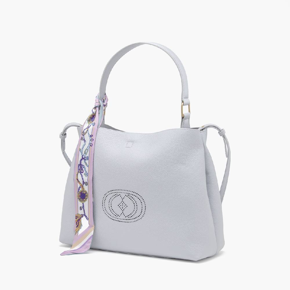 La Carrie BORSA SHOPPING DRILLED SKY I Più Venduti