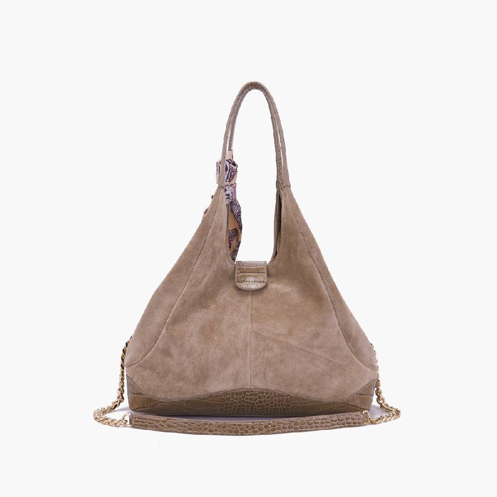 La Carrie BORSA SHOPPING TEMPEST TAUPE Offerta speciale della fabbrica