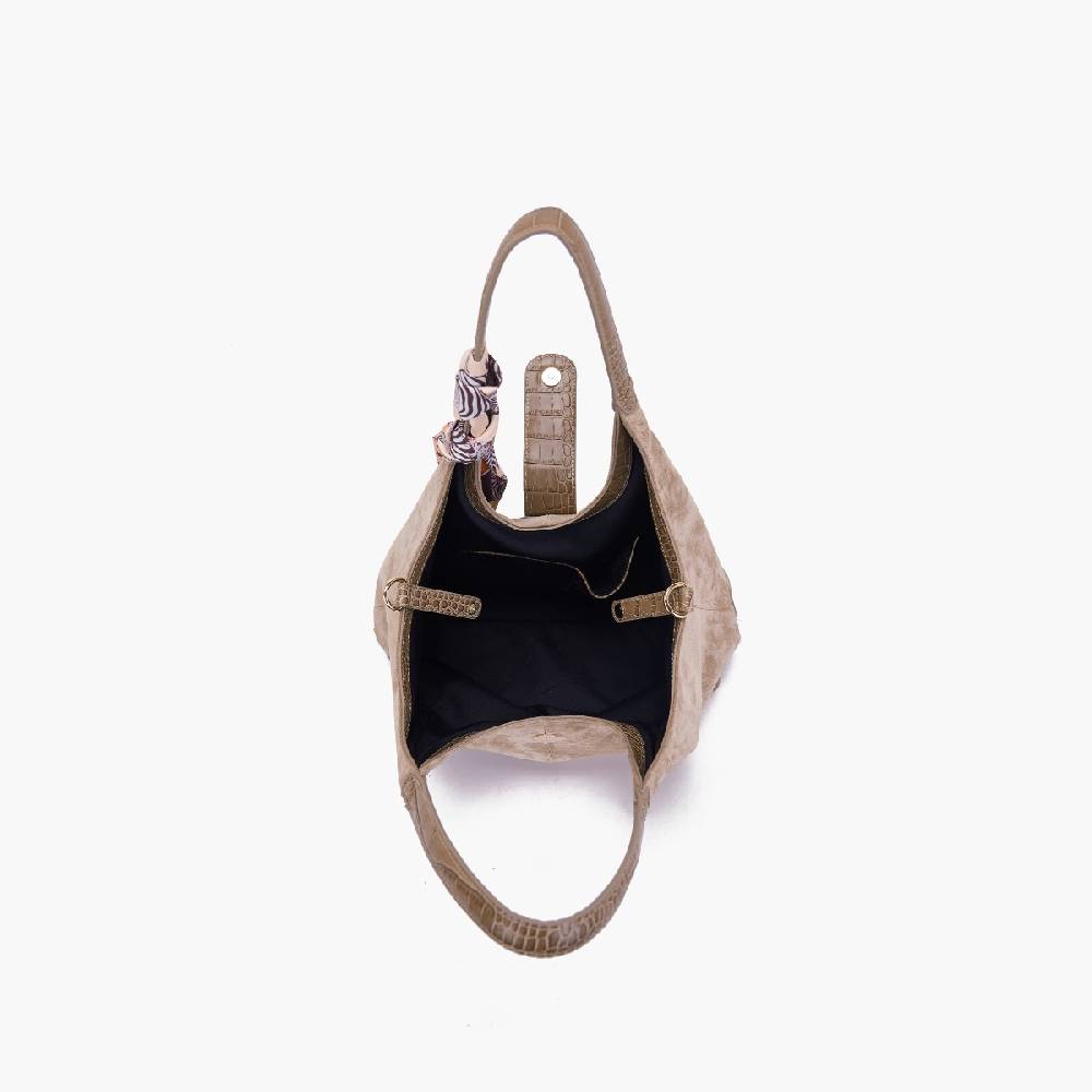 La Carrie BORSA SHOPPING TEMPEST TAUPE Offerta speciale della fabbrica