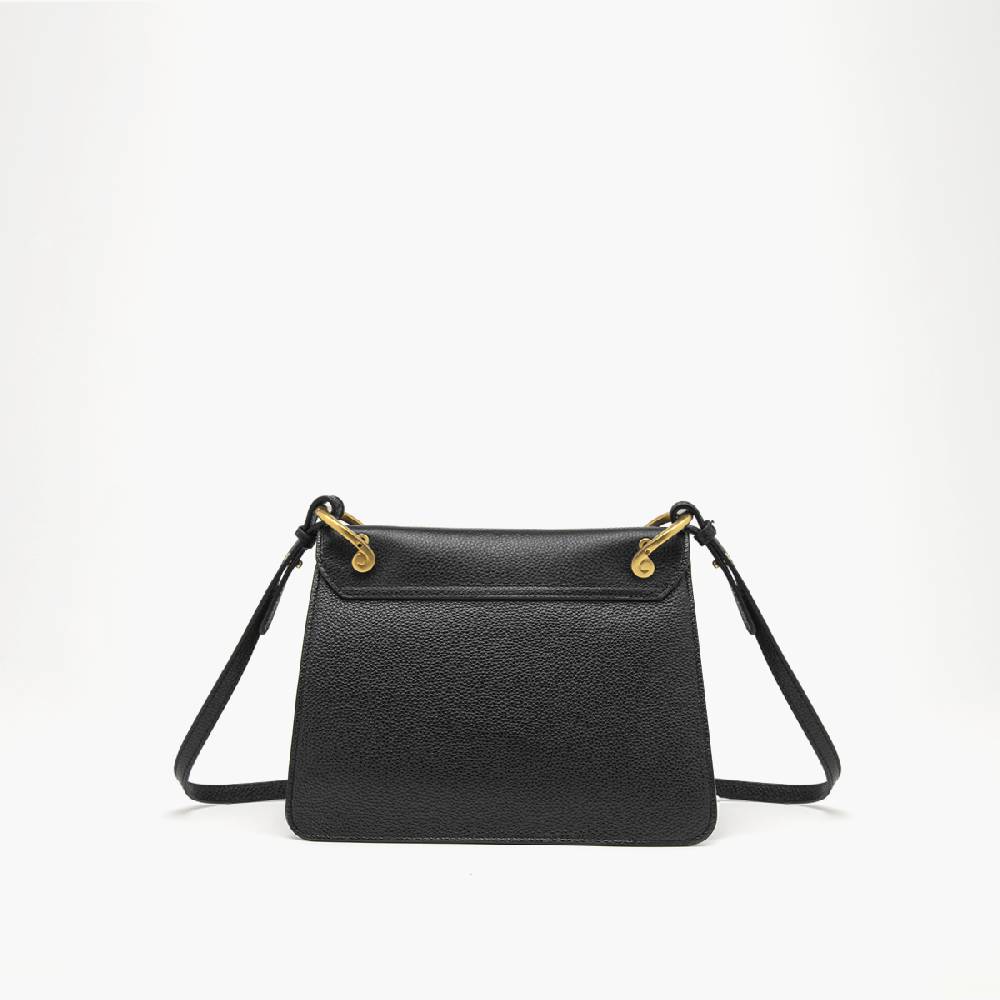 La Carrie BORSA A SPALLA DRILLED NERA Qualità