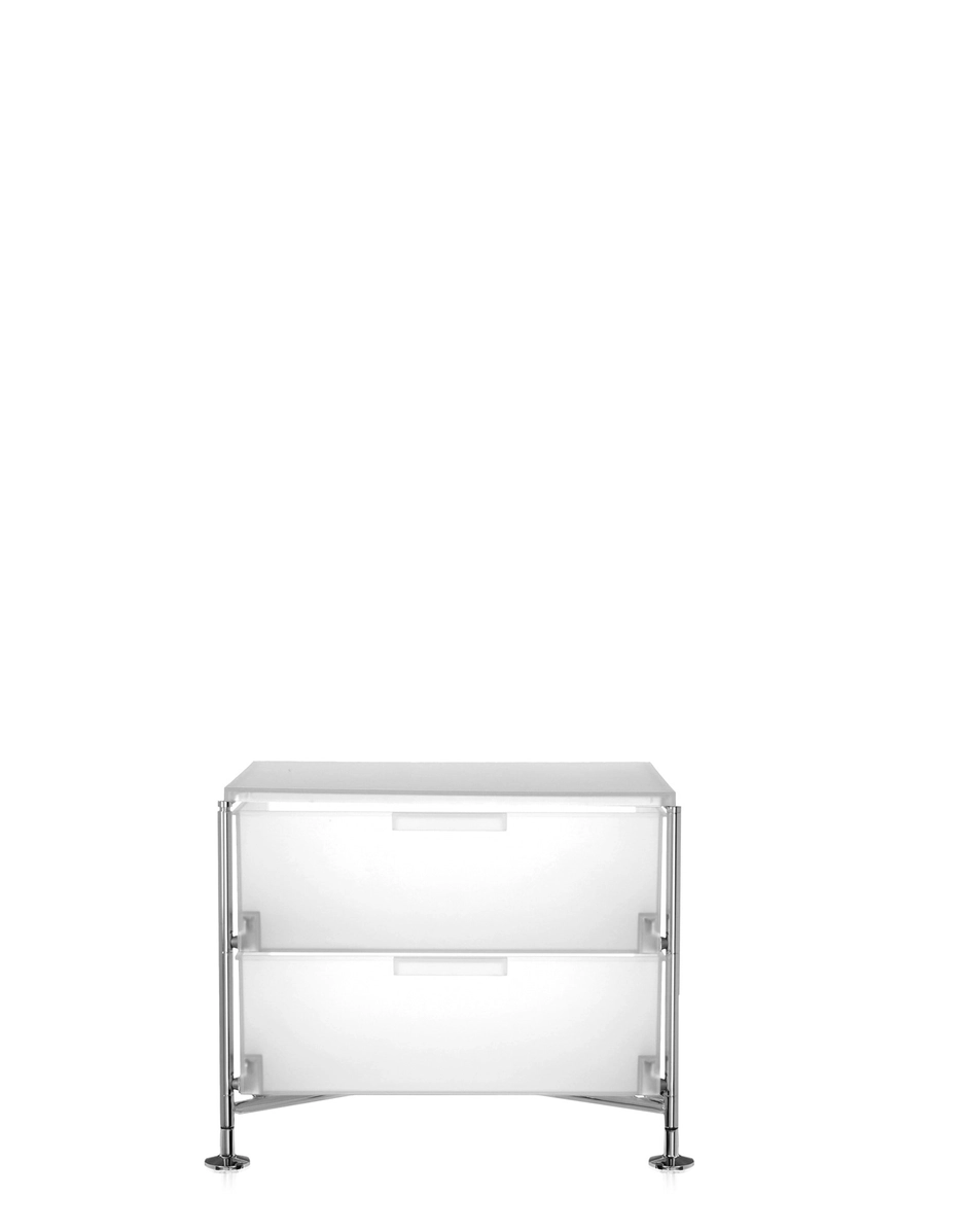 Kartell Mobil 2 cassetti con piedini Antonio Citterio con Oliver Löw
