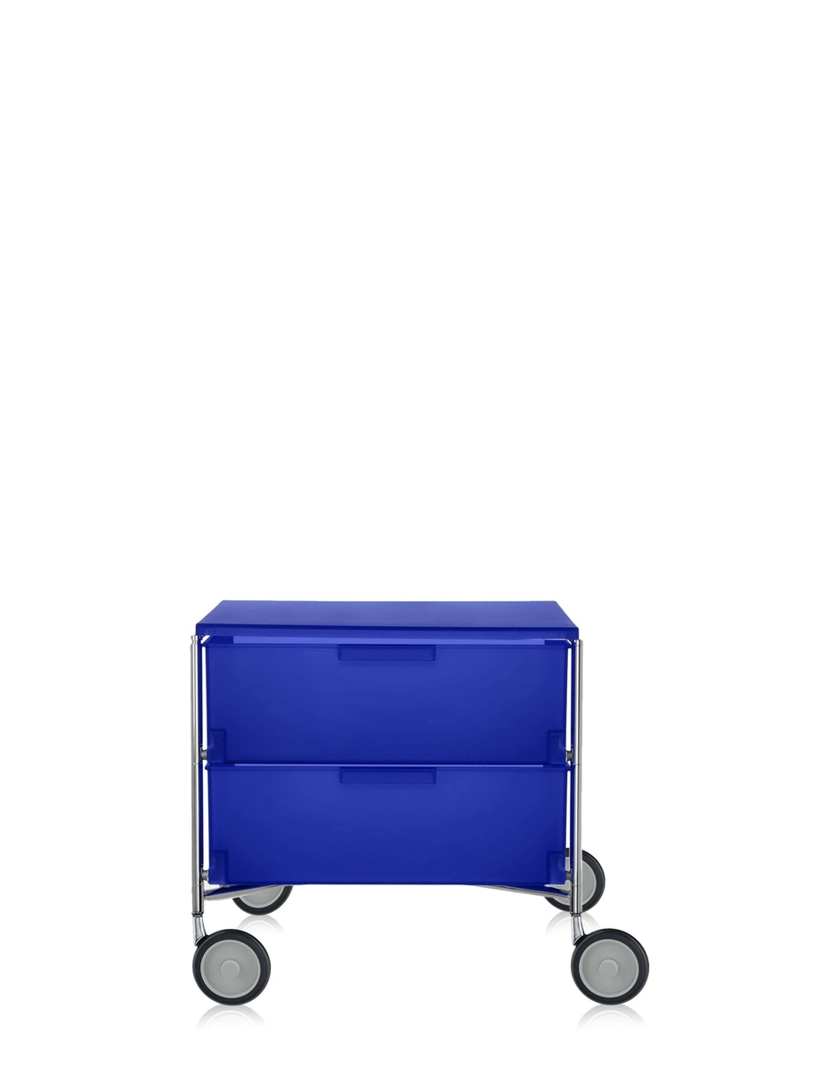 Kartell Mobil 2 cassetti con ruote Antonio Citterio con Oliver Löw