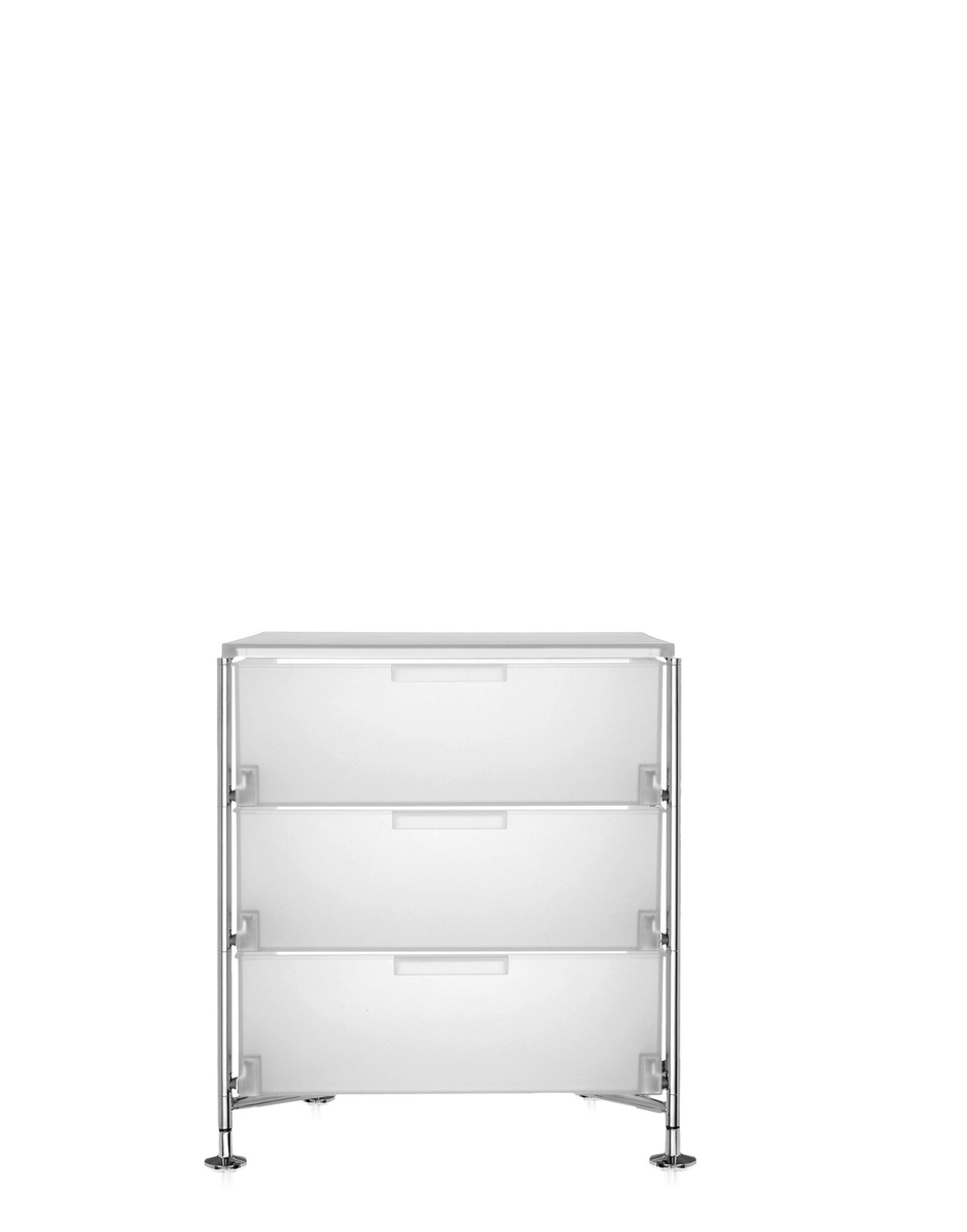 Kartell Mobil 3 cassetti con piedini Antonio Citterio con Oliver Löw