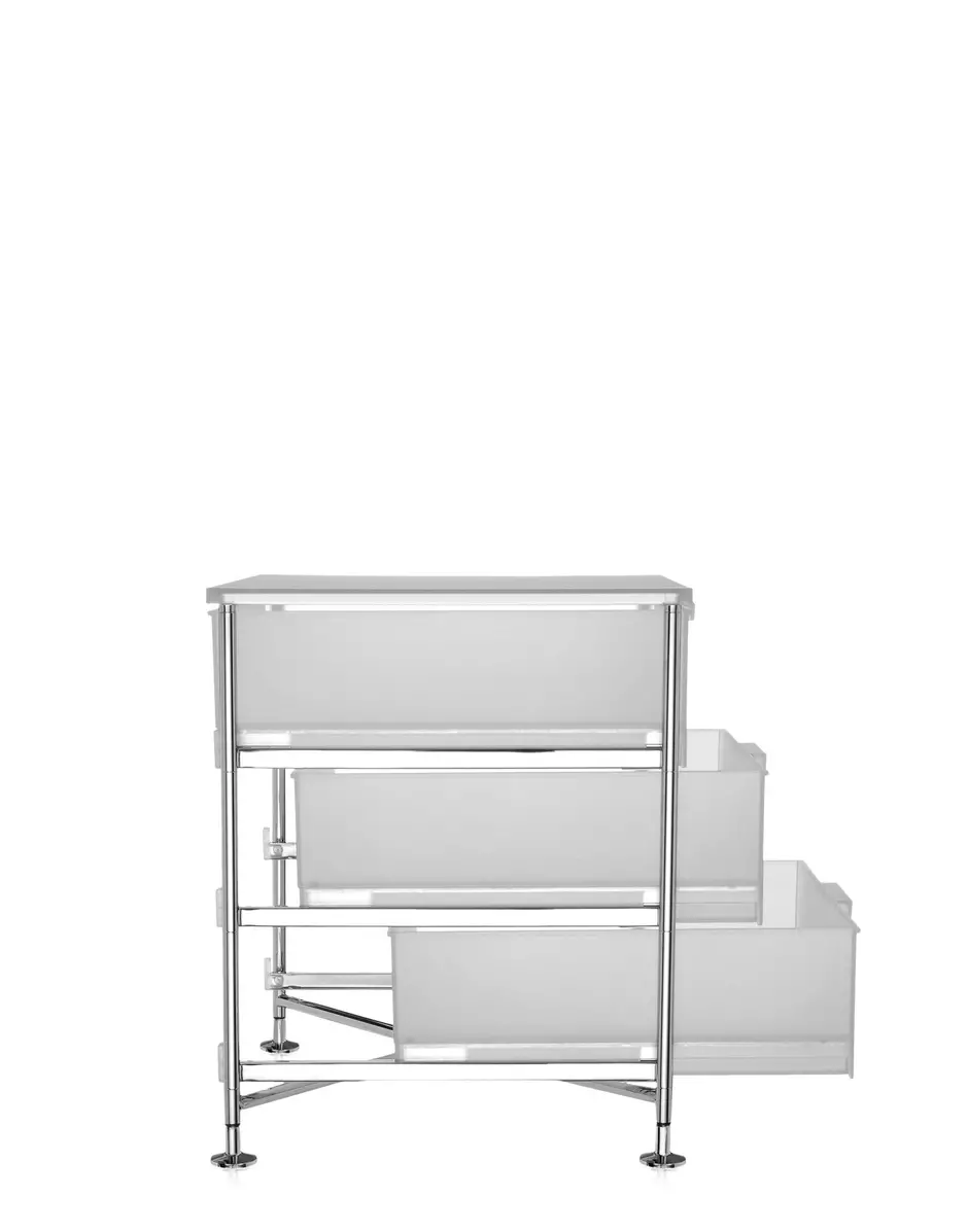 Kartell Mobil 3 cassetti con piedini Antonio Citterio con Oliver Löw Sconto