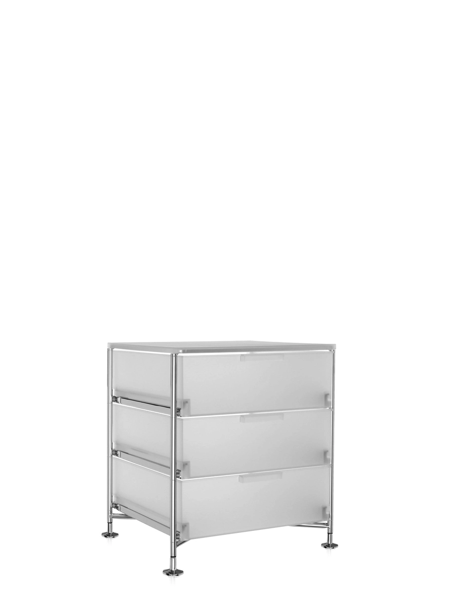 Kartell Mobil 3 cassetti con piedini Antonio Citterio con Oliver Löw Sconto