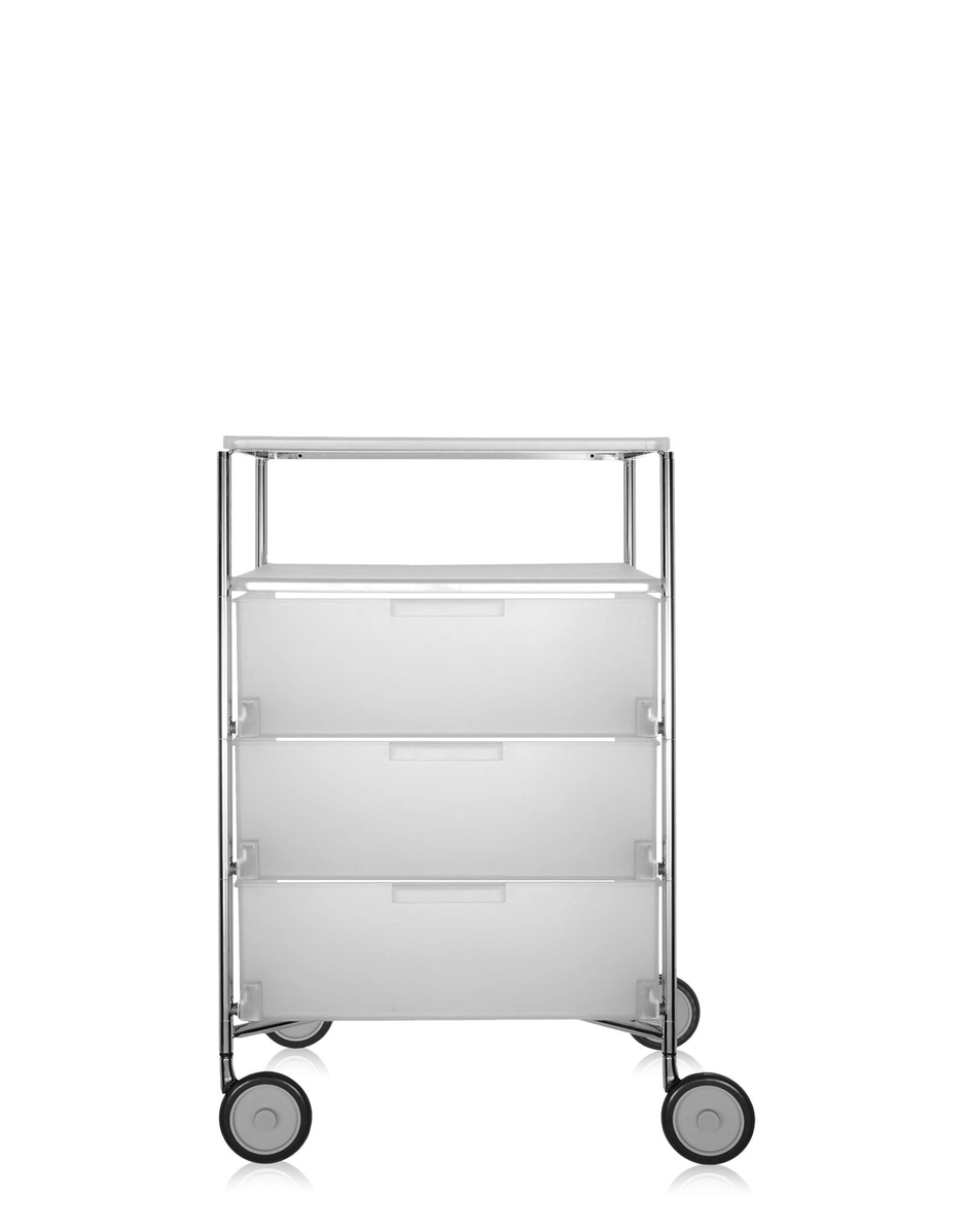 Kartell Mobil 3 cassetti/1 ripiano con ruote Antonio Citterio con Oliver Löw