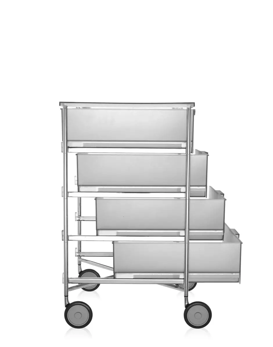 Kartell Mobil 4 cassetti con ruote Antonio Citterio con Oliver Löw Outlet