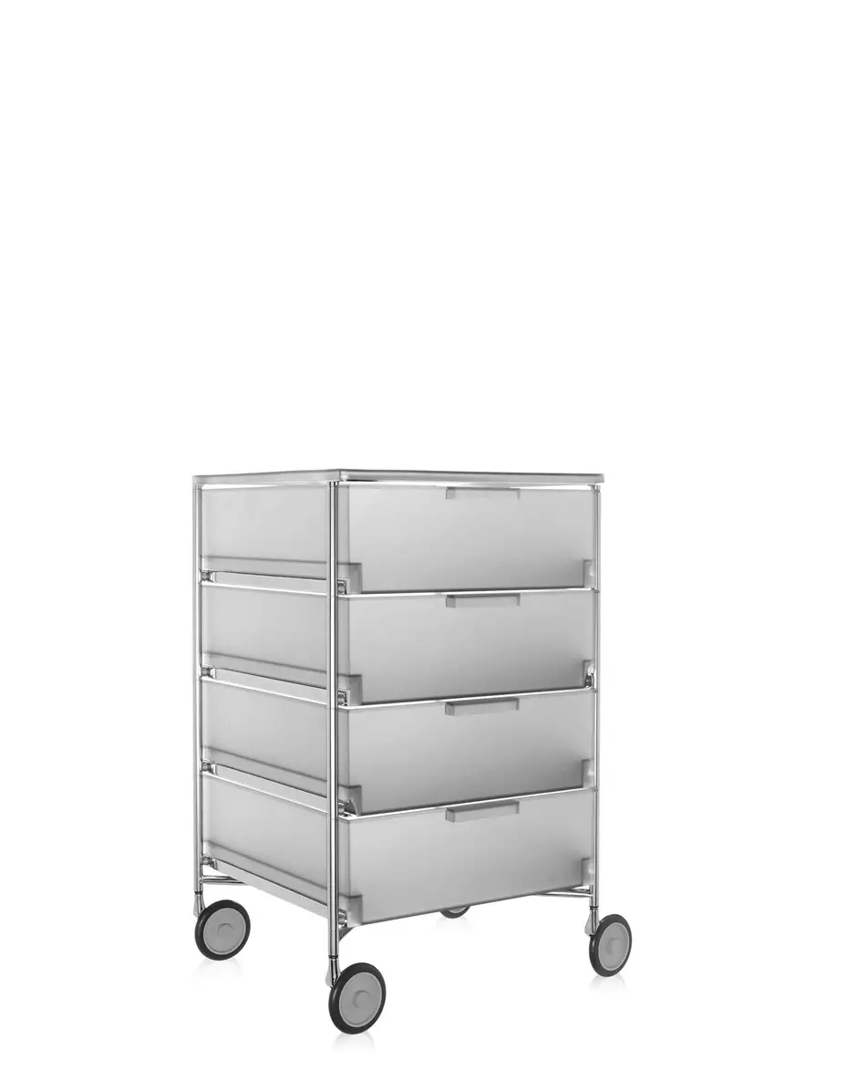 Kartell Mobil 4 cassetti con ruote Antonio Citterio con Oliver Löw Outlet