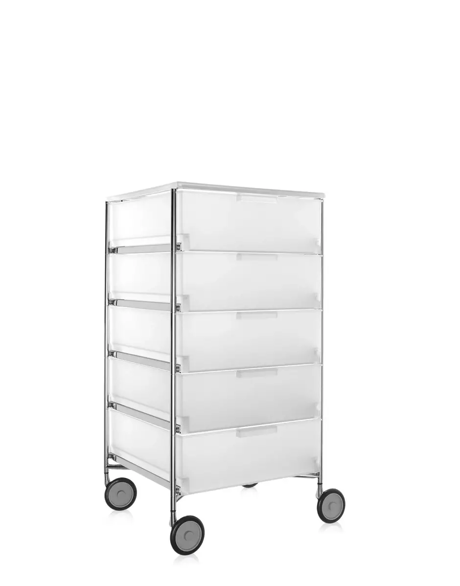 Kartell Mobil 5 cassetti con ruote Antonio Citterio con Oliver Löw Saldi