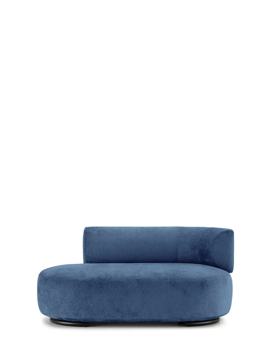 Kartell K-waiting dormeuse chenille Rodolfo Dordoni