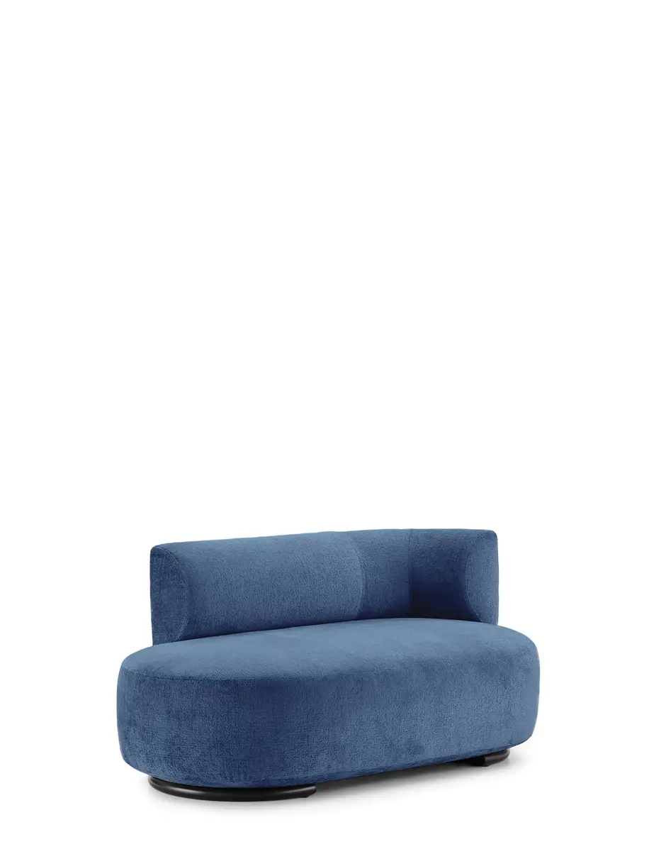 Kartell K-waiting dormeuse chenille Rodolfo Dordoni Presa