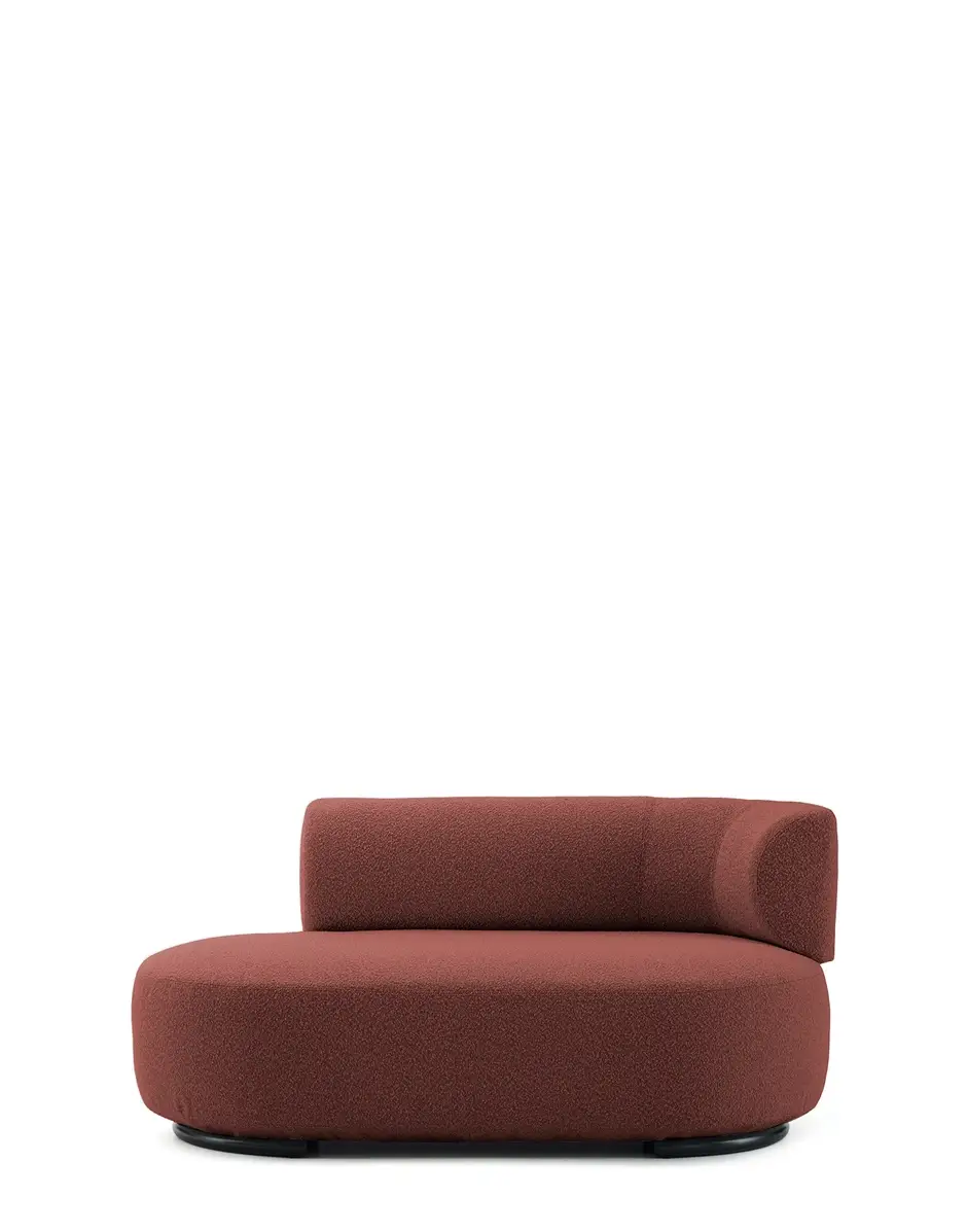 Kartell K-waiting dormeuse bouclè Rodolfo Dordoni