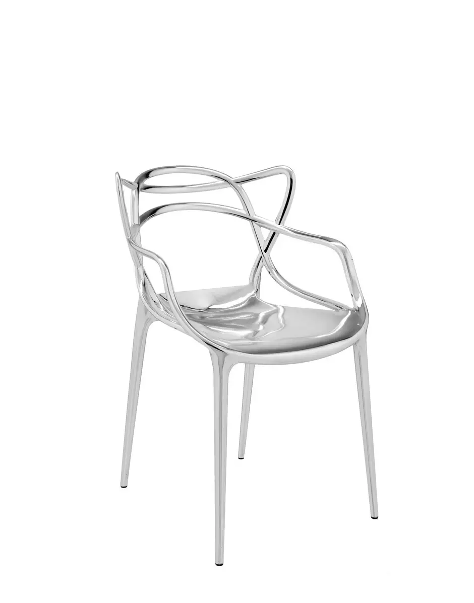 Kartell Masters metal (2 sedie) Philippe Starck con Eugeni Quitllet Nuovo