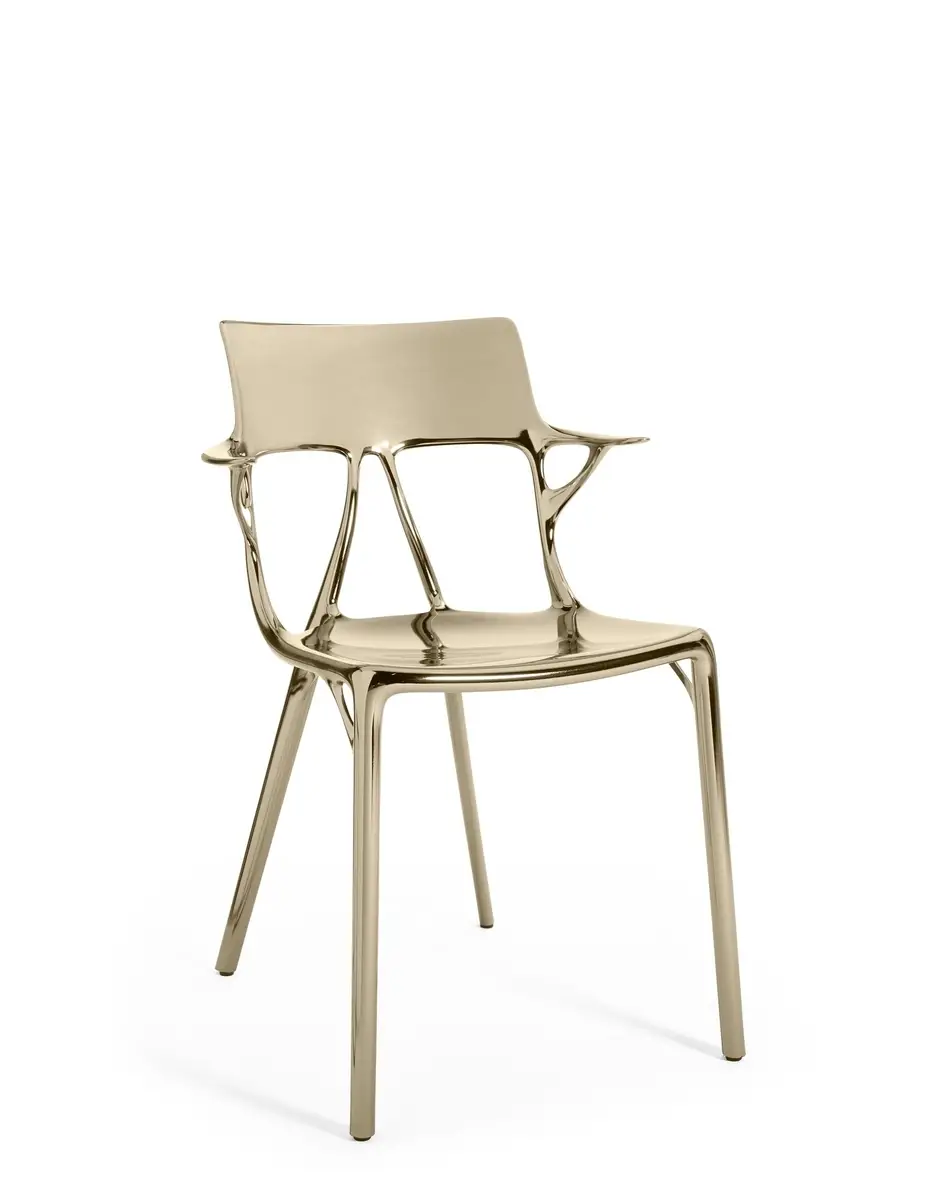 Kartell A.i. metal (2 sedie) Philippe Starck Spedizione Gratuita