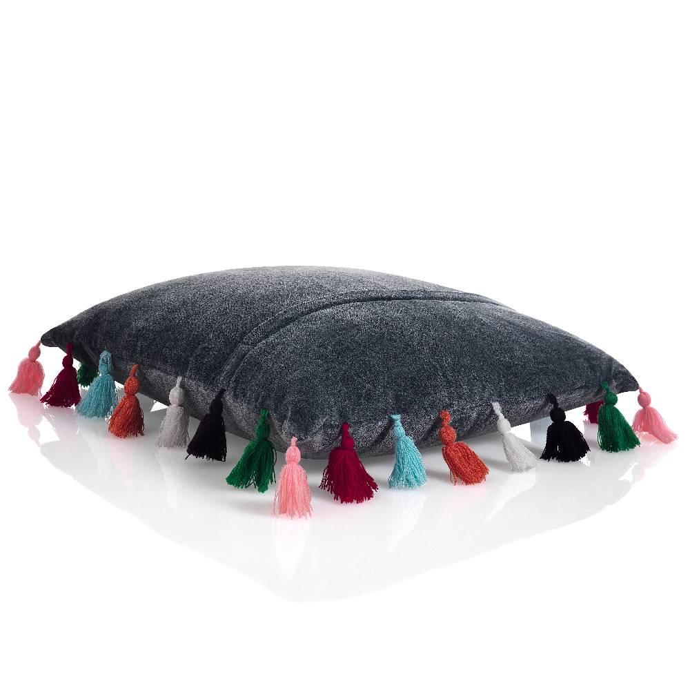 Oresteluchetta Cuscino VELVET DECOR GREY Comprane uno, ottenene uno gratis