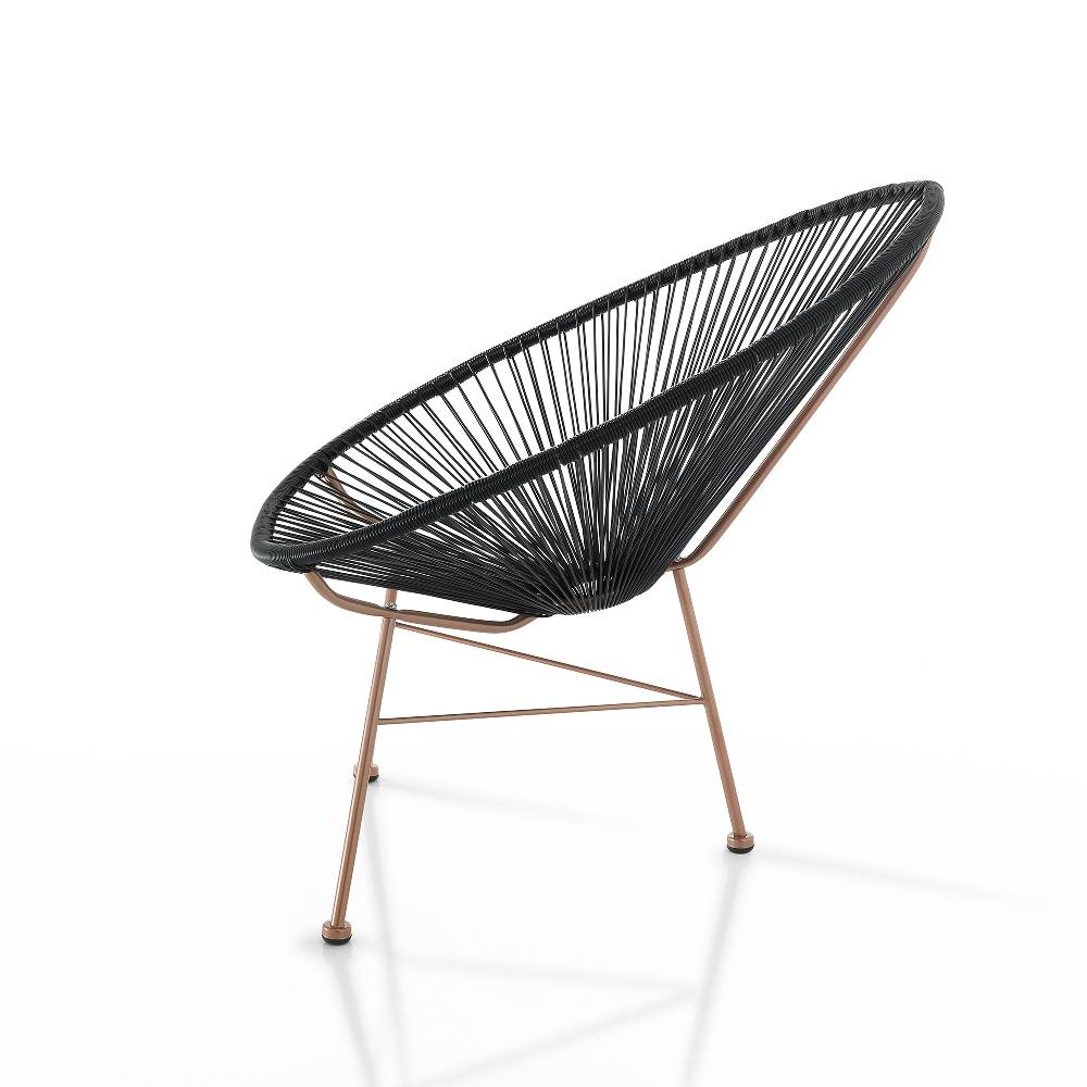 Oresteluchetta Poltrona da interno / esterno ARIZONA BLACK Fino Al -60%