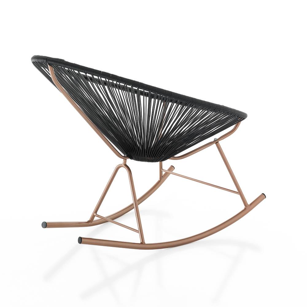 Oresteluchetta Poltrona a dondolo da interno / esterno ARIZONA BLACK Shopping Online