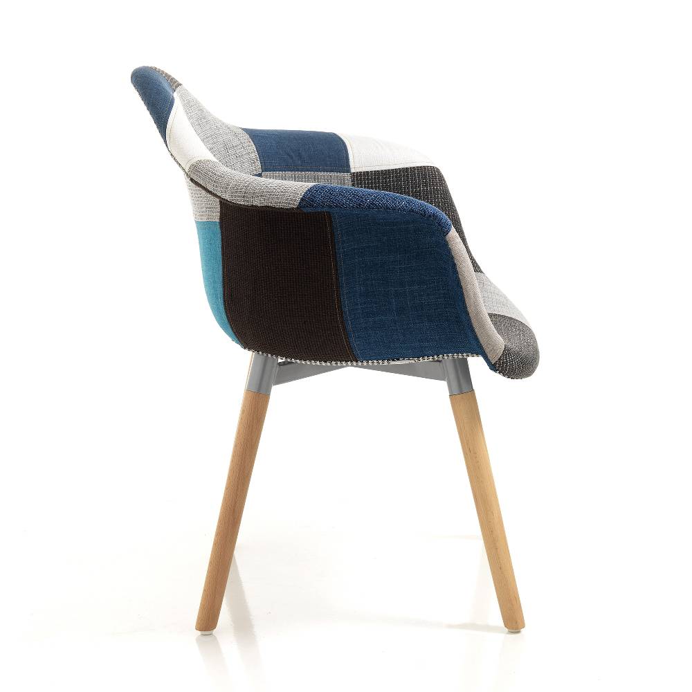 Oresteluchetta Poltrona CHESS BLUE Presa