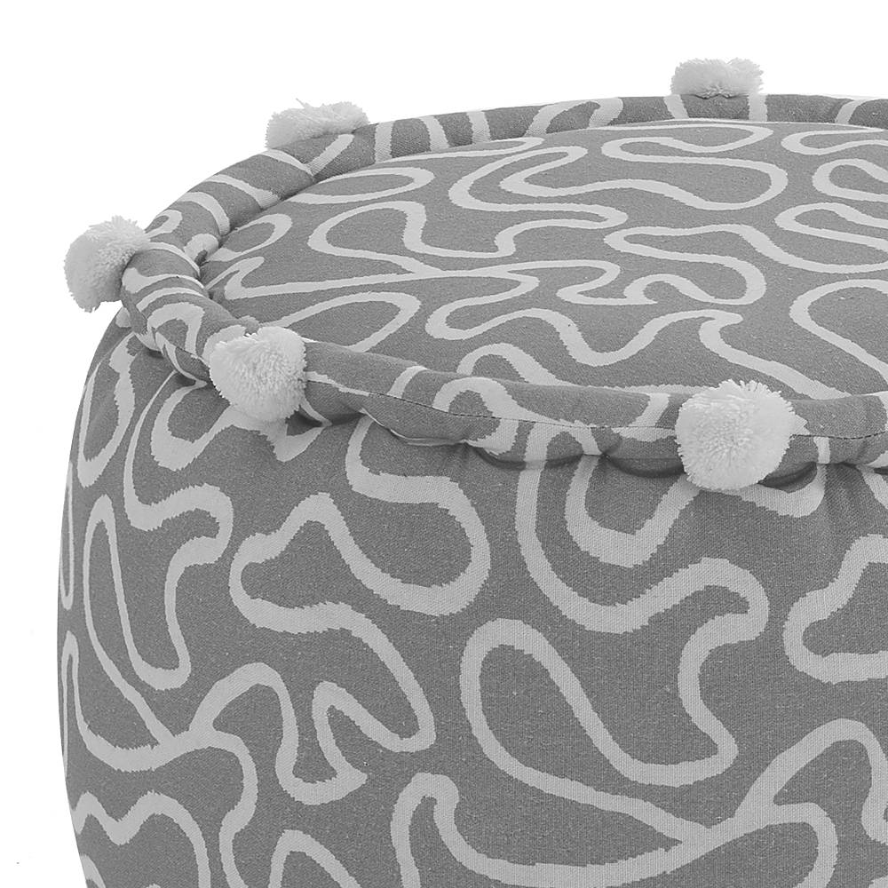 Oresteluchetta Pouf rotondo NEIGE 2025