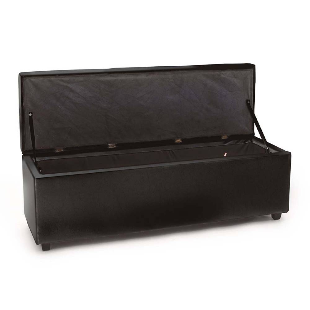 Oresteluchetta cassapanca HAYWARD BLACK Prezzo Ridotto