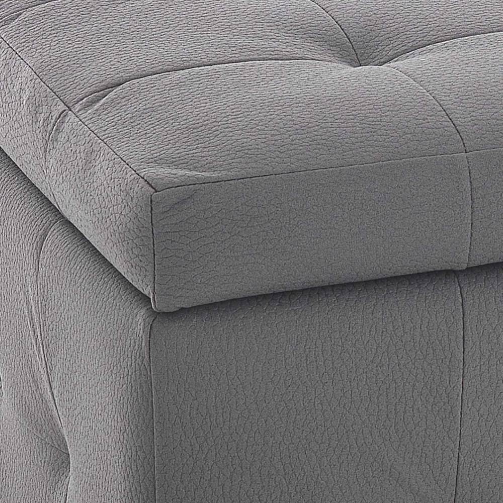 Oresteluchetta Pouf contenitore KILLEEN DARK GREY Presa