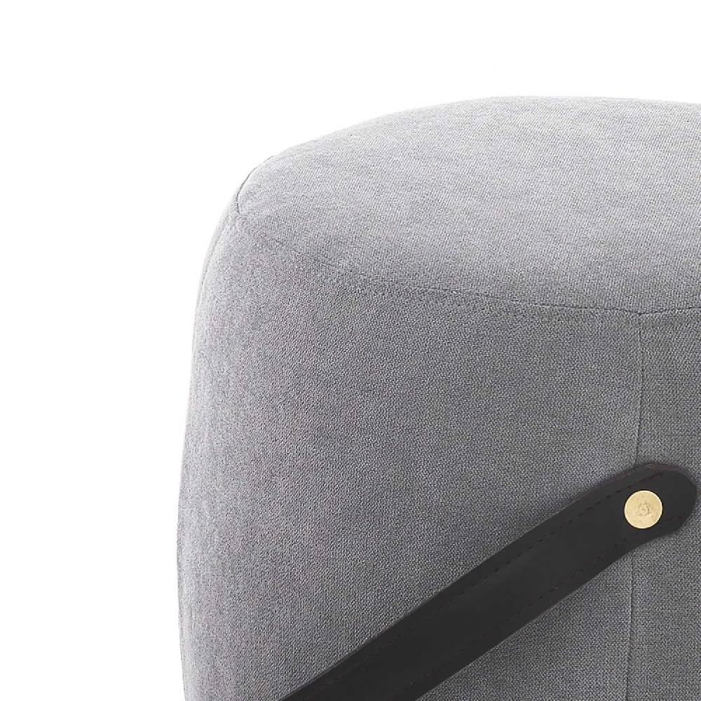 Oresteluchetta Pouf imbottito RAGE GREY In Vendita