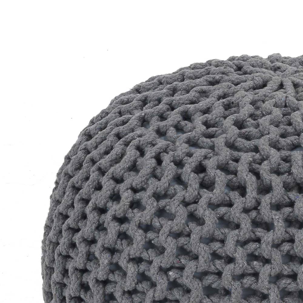 Oresteluchetta pouf LINS LIGHT GREY Vendita Economica