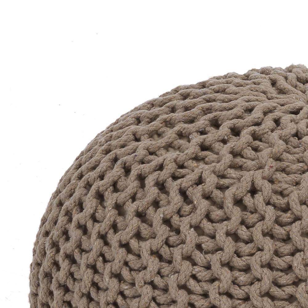 Oresteluchetta pouf LINS BEIGE Vendite Flash