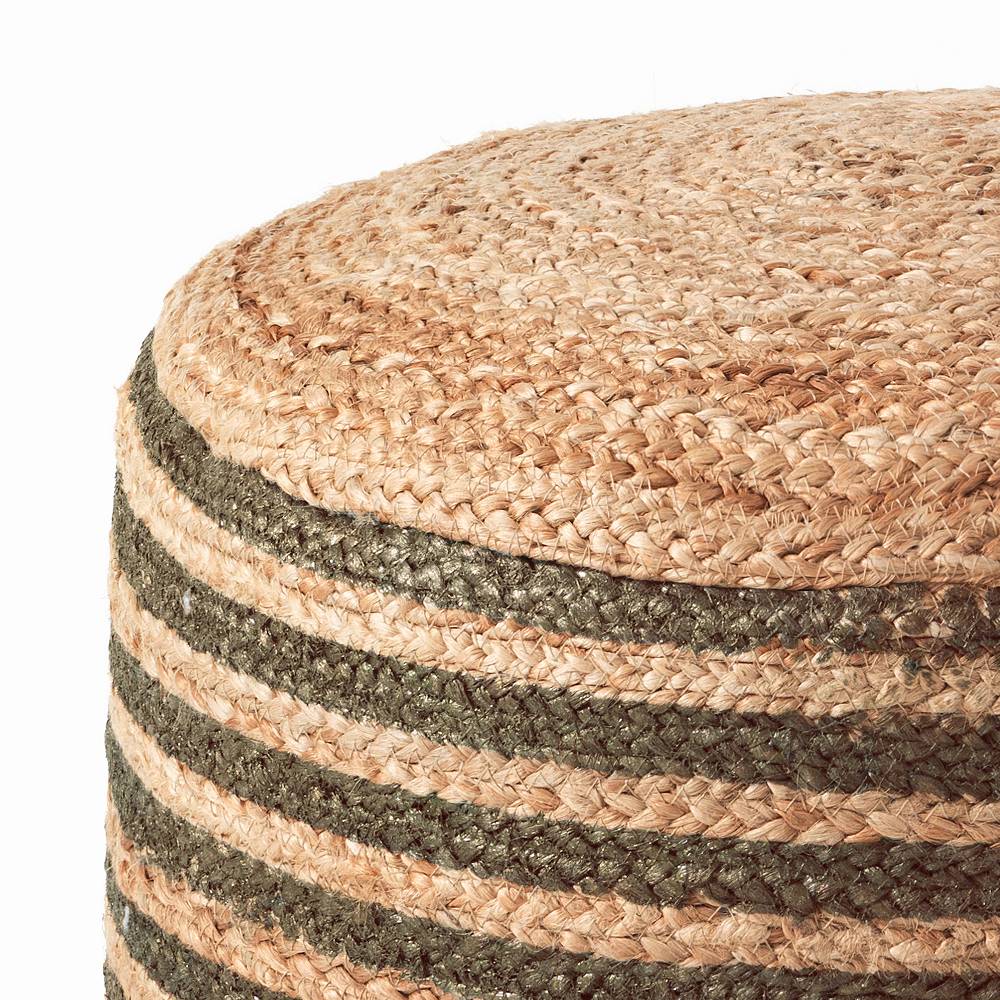 Oresteluchetta Pouf juta GOLD Soddisfazione Garantita