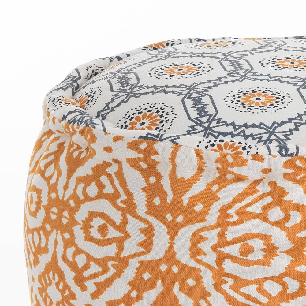 Oresteluchetta Pouf rotondo DOUBLE SUN Qualità Garantita