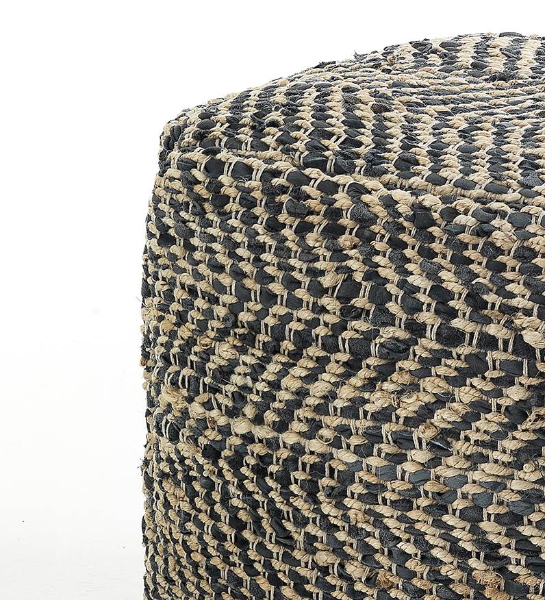 Oresteluchetta Pouf juta WEAVE Consegna Veloce