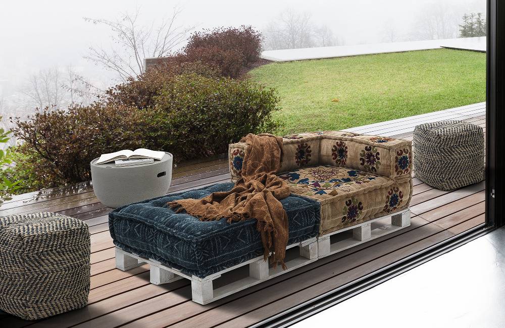 Oresteluchetta Pouf juta WEAVE Consegna Veloce