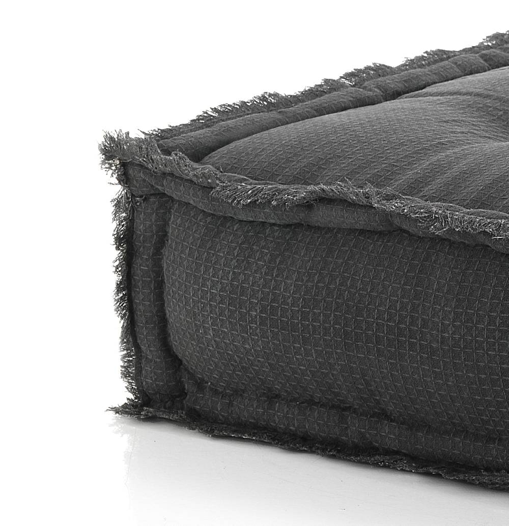 Oresteluchetta Pouf quadrato GREY Sottocosto