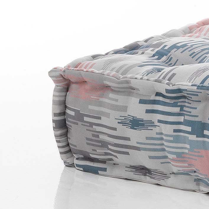 Oresteluchetta Pouf quadrato OUTDOOR PASTEL Presa