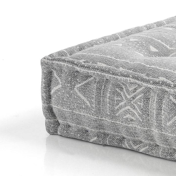 Oresteluchetta Pouf rettangolare YANTRA GREY Offerta