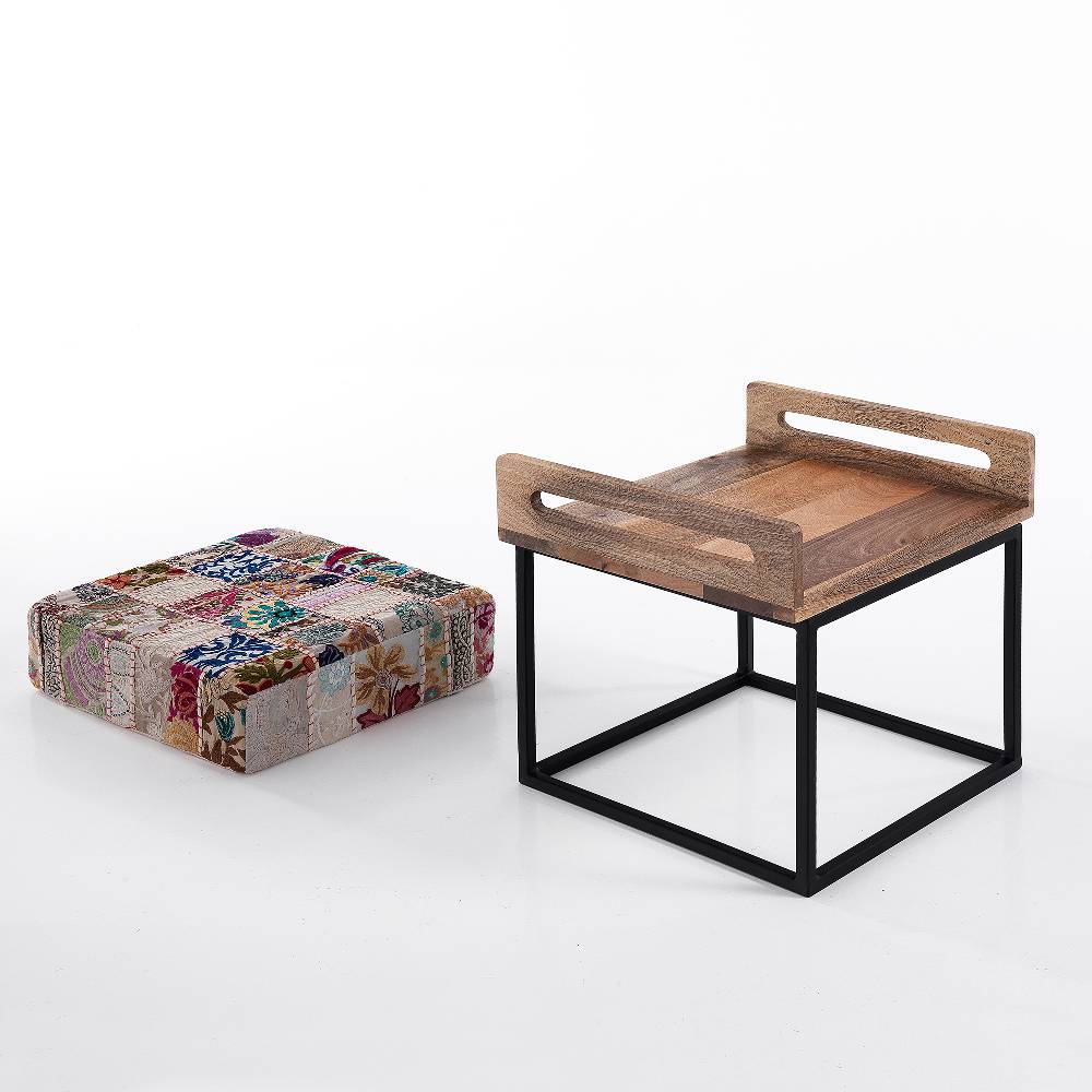 Oresteluchetta Pouf / Tavolino YANTRA WHITE PATCH Saldi